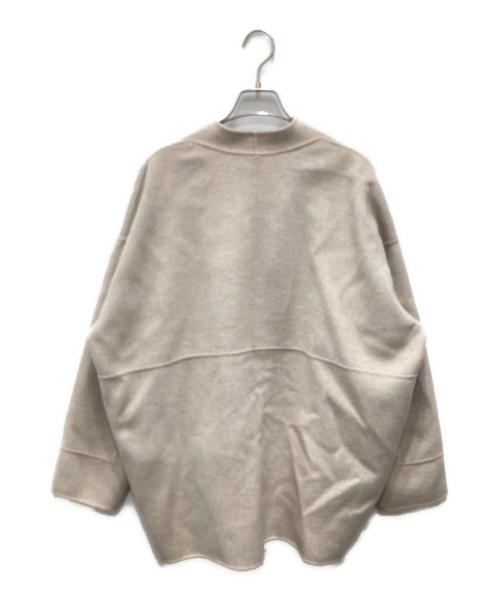 URBAN RESEARCH DOORS（アーバンリサーチドアーズ）URBAN RESEARCH DOORS (アーバンリサーチドアーズ) ウールリバーミドルガウンコート ベージュ サイズ:Mの古着・服飾アイテム