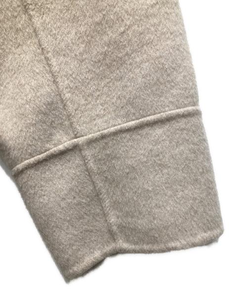 URBAN RESEARCH DOORS（アーバンリサーチドアーズ）URBAN RESEARCH DOORS (アーバンリサーチドアーズ) ウールリバーミドルガウンコート ベージュ サイズ:Mの古着・服飾アイテム