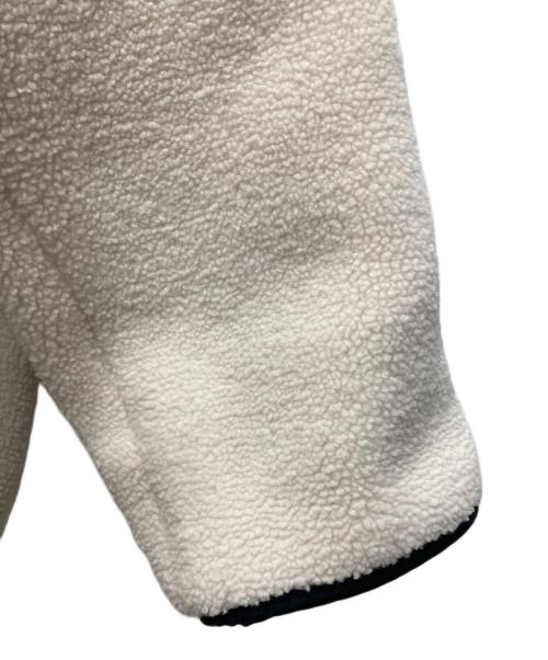 RIVE DROITE（リヴドロワ）RIVE DROITE (リヴドロワ) フードボアコート ホワイト×ブラック サイズ:Fの古着・服飾アイテム