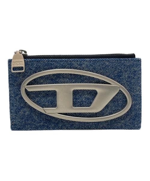 DIESEL（ディーゼル）DIESEL (ディーゼル) 1DR CARD HOLDER III/ワンディーアール カードホルダー スリー インディゴの古着・服飾アイテム