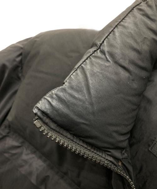 THE NORTH FACE（ザ ノース フェイス）THE NORTH FACE (ザ ノース フェイス) ヌプシ ショート ダウンジャケット ブラック サイズ:Ｍの古着・服飾アイテム