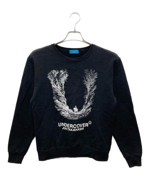 UNDERCOVER（アンダーカバー）UNDERCOVER (アンダーカバー) SCENERY Uスウェット ブラック サイズ:1の古着・服飾アイテム