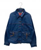 LEVI'S REDリーバイス レッド）の古着「デニムトラッカージャケット」｜ブルー