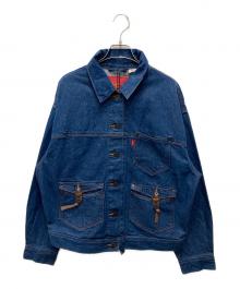 LEVI'S RED（リーバイス レッド）の古着「デニムトラッカージャケット」｜ブルー