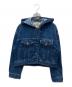 LEVI'S（リーバイス）の古着「SILVERTAB フーデッドトラッカージャケット」｜ブルー