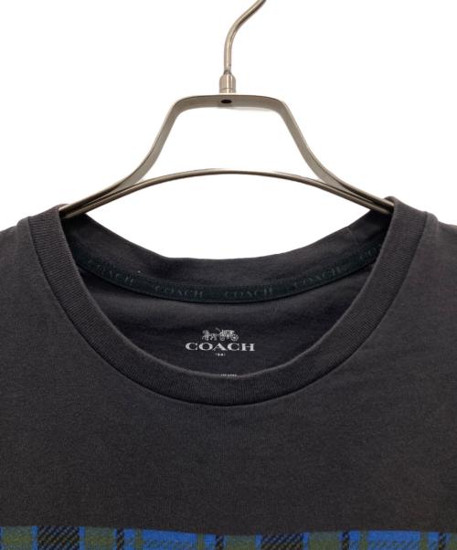 COACH（コーチ）COACH (コーチ) 半袖Tシャツ ブラック サイズ:175/100Aの古着・服飾アイテム