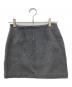 Spick and Span (スピック＆スパン) メルトンAラインミニスカート グレー サイズ:36：6000円