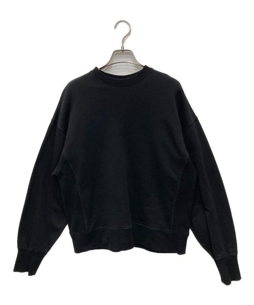 anuke（アンヌーク）anuke (アンヌーク) Oversize Sweat ブラック サイズ:Fの古着・服飾アイテム
