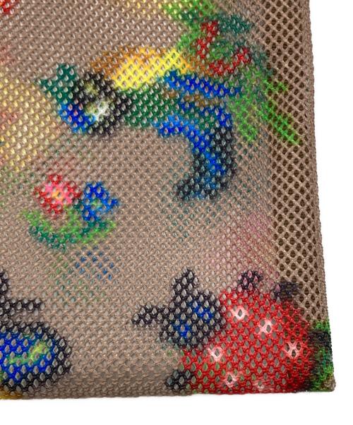 FEILER（フェイラー）FEILER (フェイラー) 転写メッシュクラッチバッグ ベージュの古着・服飾アイテム