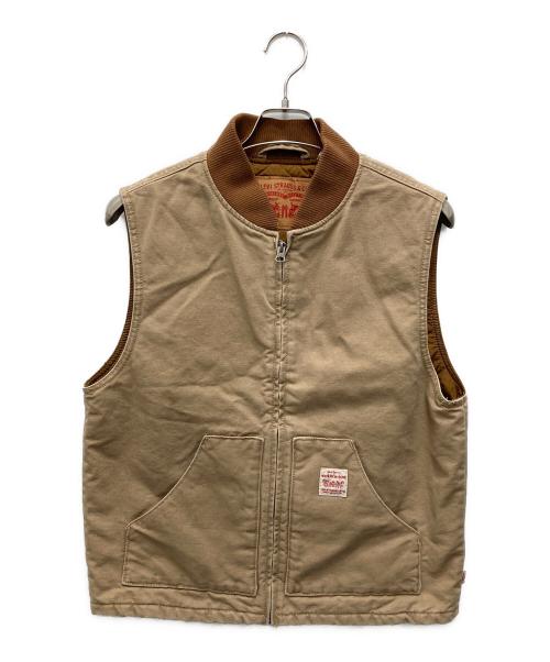 LEVI'S（リーバイス）LEVI'S (リーバイス) SANSOME ベスト ベージュ サイズ:Sの古着・服飾アイテム