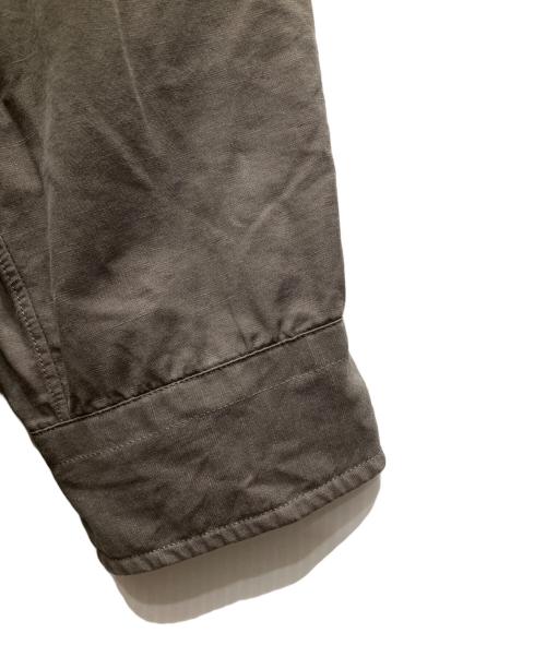 STEVEN ALAN（スティーブンアラン）STEVEN ALAN (スティーブンアラン) スラブ レギュラーカラー シャツ グレー サイズ:XLの古着・服飾アイテム