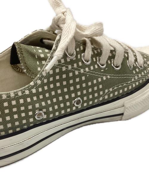 CONVERSE ADDICT（コンバース アディクト）CONVERSE ADDICT N.HOOLYWOOD (エヌ ハリウッド) UNDERCOVER (アンダーカバー) CHUCK TAYLOR NU OX/チャックテイラー エヌユー オックス オリーブ サイズ:26の古着・服飾アイテム