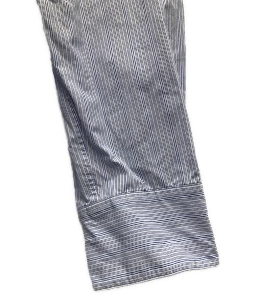 DES PRES（デ プレ）DES PRES (デ プレ) ギザコットンストライプ オーバーサイズドシャツ ブルー サイズ:40の古着・服飾アイテム