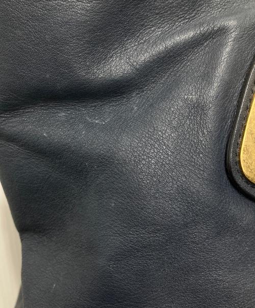 PRADA（プラダ）PRADA (プラダ) 2WAYバッグ ネイビーの古着・服飾アイテム