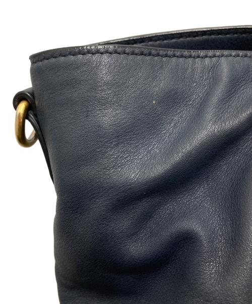 PRADA（プラダ）PRADA (プラダ) 2WAYバッグ ネイビーの古着・服飾アイテム