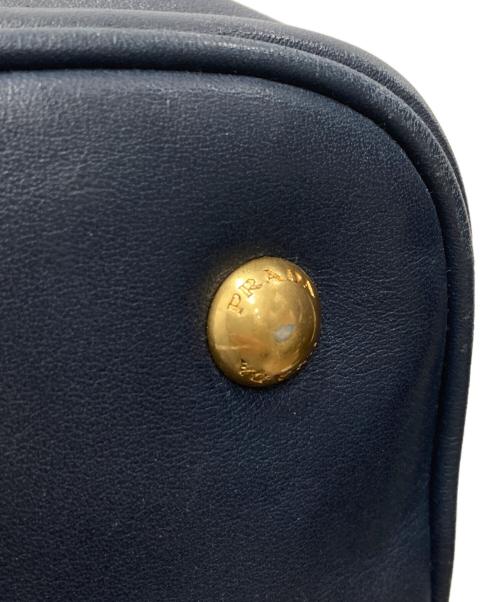 PRADA（プラダ）PRADA (プラダ) 2WAYバッグ ネイビーの古着・服飾アイテム