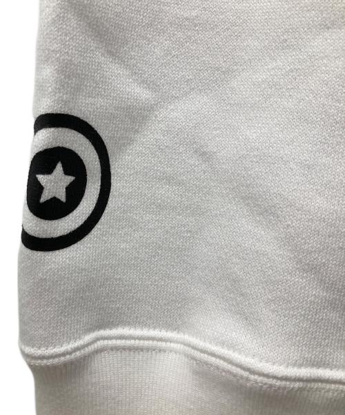 A BATHING APE（ア ベイシング エイプ）A BATHING APE (ア ベイシング エイプ) タイガージップパーカー ホワイト サイズ:Lの古着・服飾アイテム