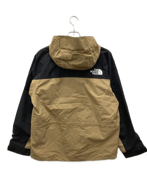 THE NORTH FACE（ザ ノース フェイス）THE NORTH FACE (ザ ノース フェイス) Mountain Light Jacket/マウンテン　ライト　ジャケット ベージュ×ブラック(ケルプタン) サイズ:Lの古着・服飾アイテム