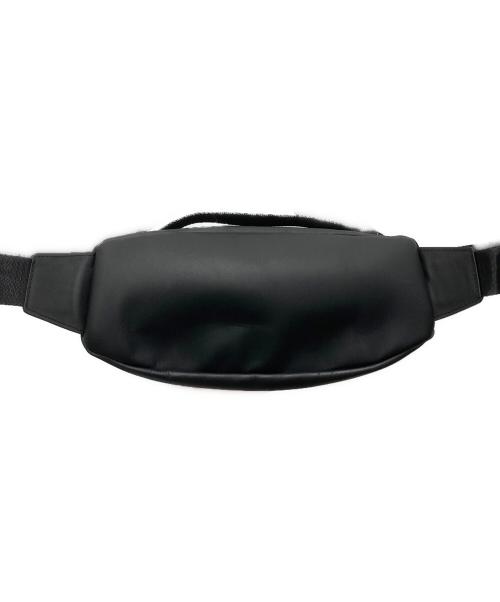 SUPREME（シュプリーム）Supreme (シュプリーム) 23AW Leather Waist Bag/23AW レザーウエストバッグ ブラックの古着・服飾アイテム