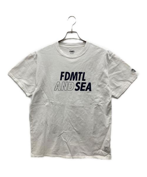 FDMTL（ファンダメンタル）FDMTL (ファンダメンタル) WIND AND SEA (ウィンダンシー) カットソー ホワイト サイズ:3の古着・服飾アイテム