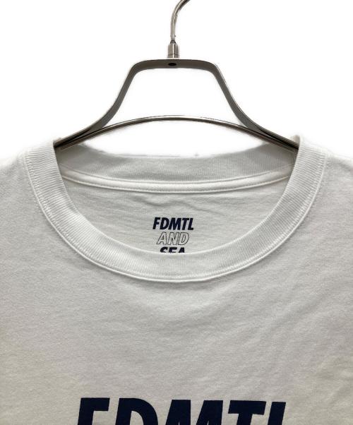 FDMTL（ファンダメンタル）FDMTL (ファンダメンタル) WIND AND SEA (ウィンダンシー) カットソー ホワイト サイズ:3の古着・服飾アイテム
