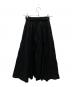 STRATA (エストラータ) コットンナイロンタックギャザースカート ブラック サイズ:S：5000円