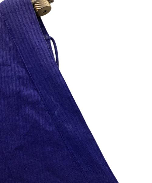 ne quittez pas（ヌキテパ）ne quittez pas (ヌキテパ) Dobby Stripe Plain Dress/ドビー ストライプ プレイン ドレス パープル サイズ:不明（実寸をご確認ください）の古着・服飾アイテム
