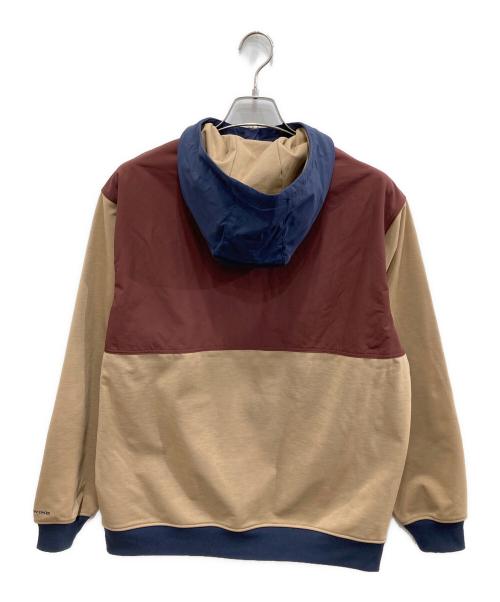 Columbia（コロンビア）Columbia (コロンビア) ウィルキンソン コーブフーディ ベージュ×ネイビー サイズ:L 未使用品の古着・服飾アイテム