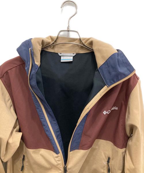 Columbia（コロンビア）Columbia (コロンビア) ウィルキンソン コーブフーディ ベージュ×ネイビー サイズ:L 未使用品の古着・服飾アイテム
