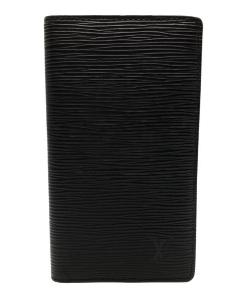 LOUIS VUITTON（ルイ ヴィトン）LOUIS VUITTON (ルイ ヴィトン) 手帳カバー ブラックの古着・服飾アイテム
