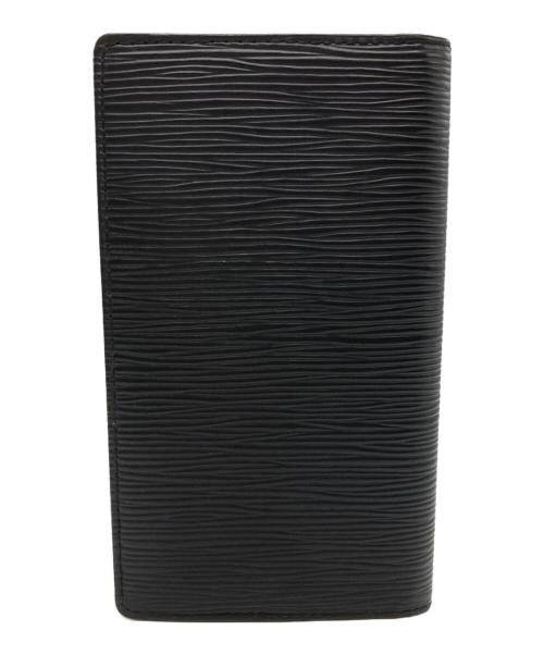 LOUIS VUITTON（ルイ ヴィトン）LOUIS VUITTON (ルイ ヴィトン) 手帳カバー ブラックの古着・服飾アイテム