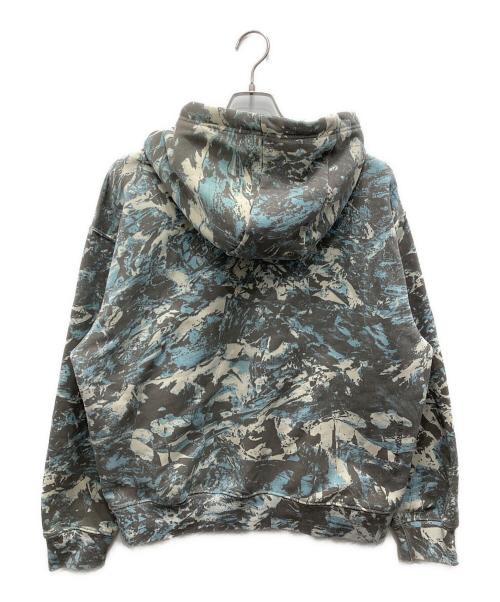 NIKE ACG（ナイキエーシージー）NIKE ACG (ナイキエーシージー) NRG TF ACG FLC PO HOODIE ブルー×グレー サイズ:Mの古着・服飾アイテム