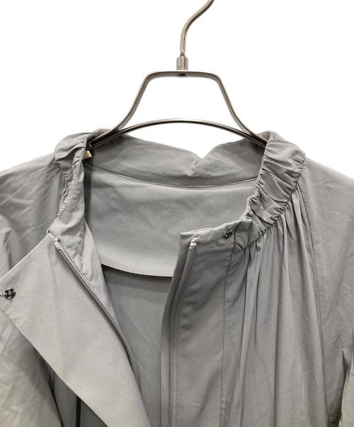 CLOVE（クローブ）CLOVE (クローブ) ライトロングブルゾン グレー サイズ:F 未使用品の古着・服飾アイテム