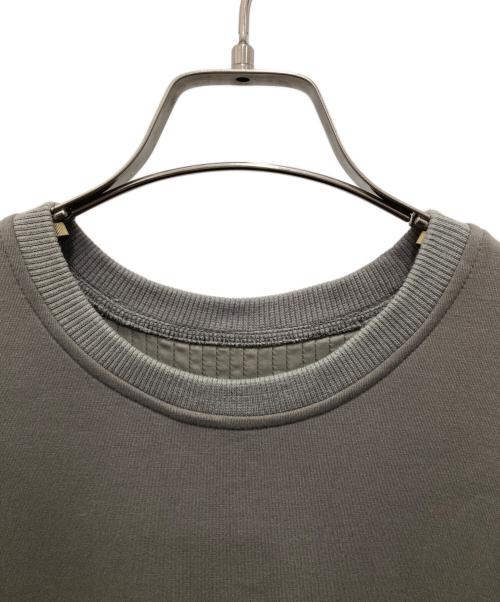 CLOVE（クローブ）CLOVE (クローブ) 袖ジャガードワンピース オリーブ サイズ:38 未使用品の古着・服飾アイテム