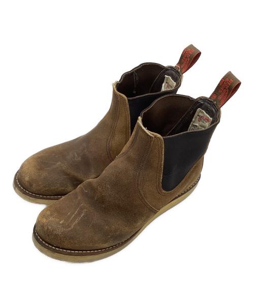 RED WING（レッドウィング）RED WING (レッドウィング) サイドゴアブーツ ブラウン サイズ: USA 7 1/2の古着・服飾アイテム