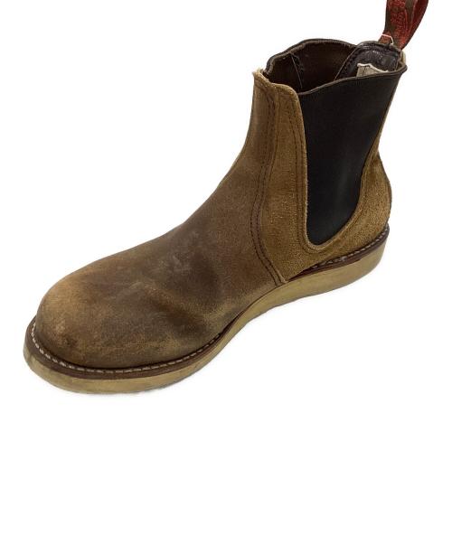 RED WING（レッドウィング）RED WING (レッドウィング) サイドゴアブーツ ブラウン サイズ: USA 7 1/2の古着・服飾アイテム