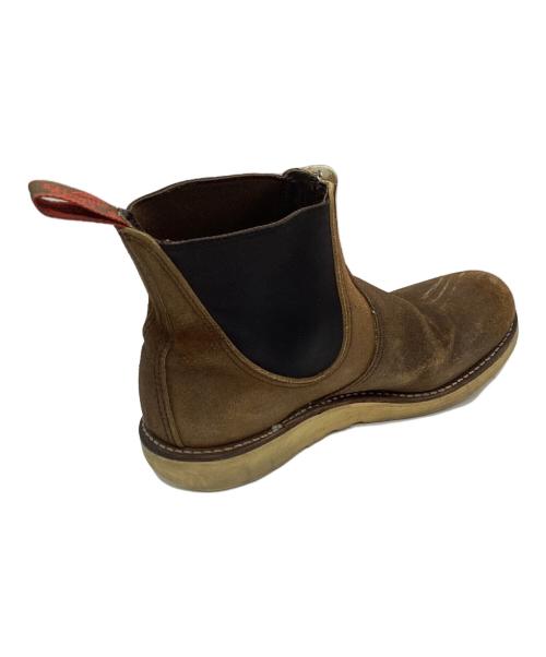 RED WING（レッドウィング）RED WING (レッドウィング) サイドゴアブーツ ブラウン サイズ: USA 7 1/2の古着・服飾アイテム