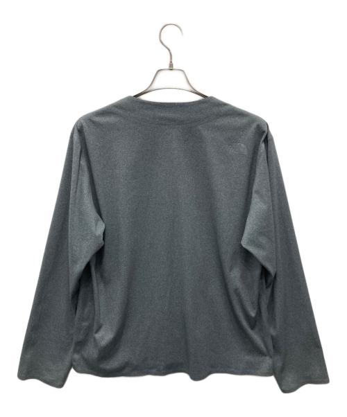 THE NORTH FACE（ザ ノース フェイス）THE NORTH FACE (ザ ノース フェイス) Tech Lounge Cardigan/テック ラウンジ カーディガン グレー サイズ:XLの古着・服飾アイテム