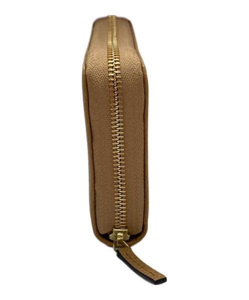 GUCCI（グッチ）GUCCI (グッチ) ラウンドファスナー財布 ベージュの古着・服飾アイテム