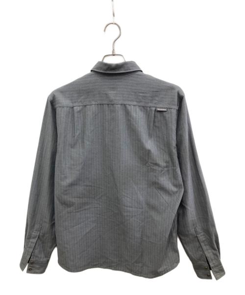 MAMMUT（マムート）MAMMUT (マムート) アルヴィアーツアーロングスリーブシャツ グレー サイズ:XLの古着・服飾アイテム