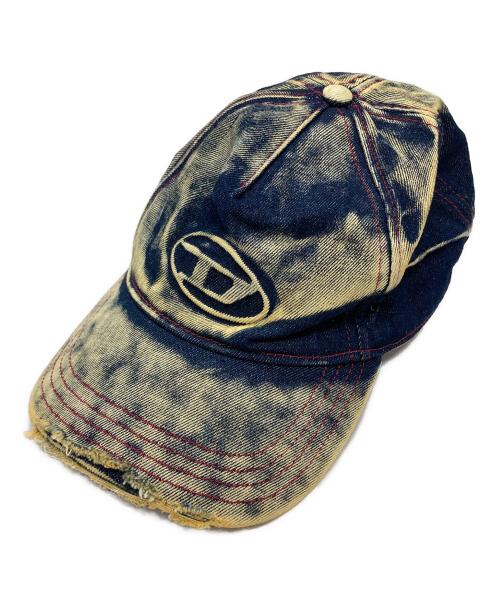DIESEL（ディーゼル）DIESEL (ディーゼル) C-SEYMON/デニムキャップ インディゴの古着・服飾アイテム