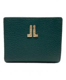 LANVIN COLLECTION（ランバンコレクション）の古着「ラブレーパース/2つ折り財布」｜グリーン