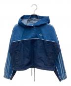 adidasアディダス）の古着「DENIM HOODIE/デニム フーディー」｜ネイビー