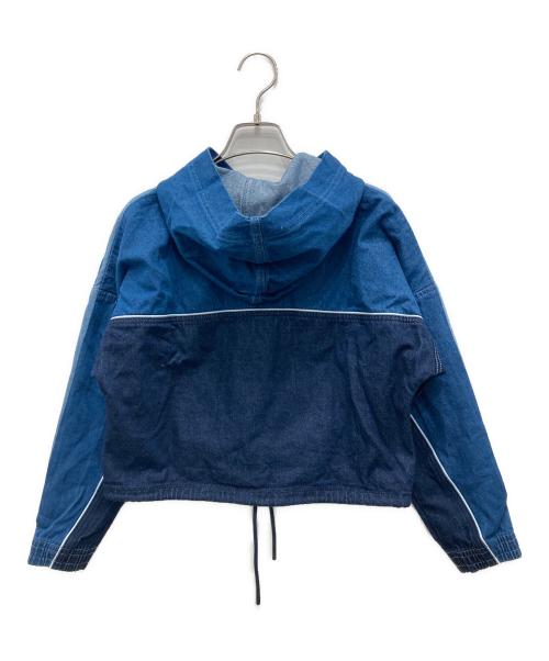 adidas（アディダス）adidas (アディダス) DENIM HOODIE/デニム フーディー ネイビー サイズ:Sの古着・服飾アイテム