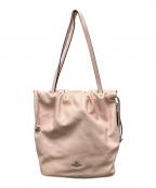 COACHコーチ）の古着「フェイ ドローストリングトート バッグ」｜ピンク