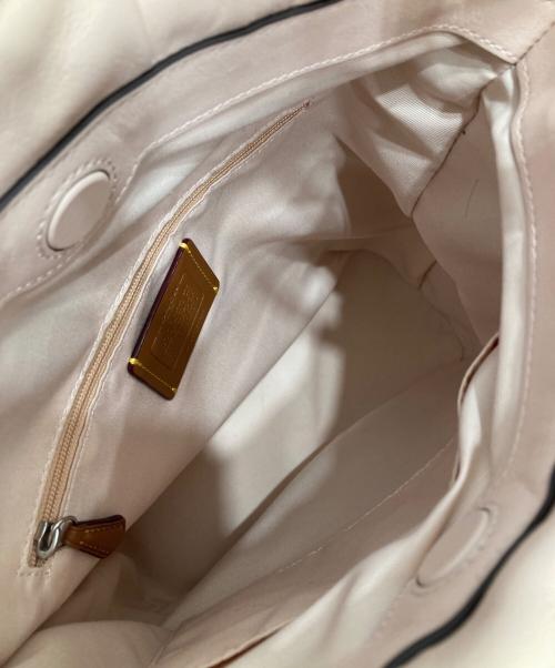 COACH（コーチ）COACH (コーチ) フェイ ドローストリングトート バッグ ピンクの古着・服飾アイテム