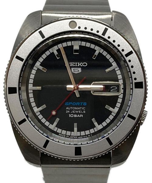 SEIKO（セイコー）SEIKO (セイコー) 5 Sport Heritage Design Reprint Limited Edition ブラックの古着・服飾アイテム