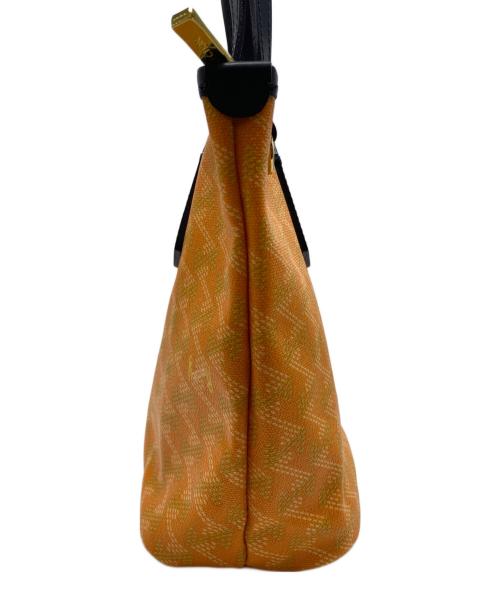 Resurrection（レザレクション）Resurrection (レザレクション) ハンドトートバッグ オレンジの古着・服飾アイテム