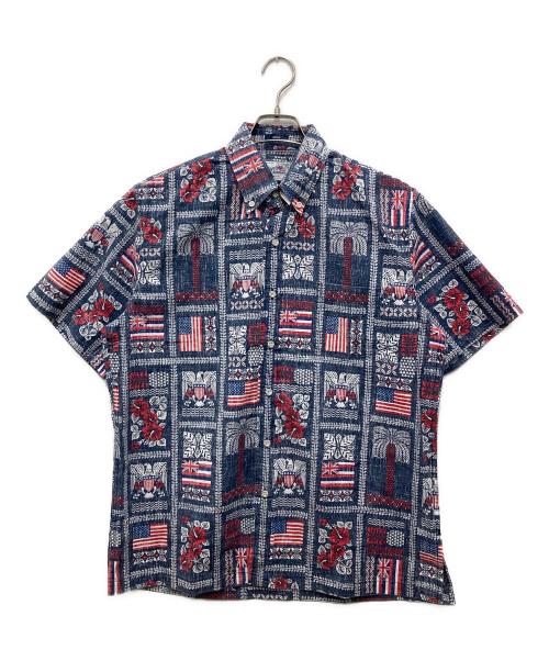 reyn spooner（レイン スプナー）reyn spooner (レイン スプナー) summer commemorative21/アロハシャツ ブルー サイズ:S 未使用品の古着・服飾アイテム