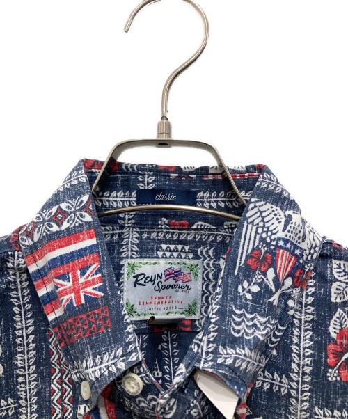 reyn spooner（レイン スプナー）reyn spooner (レイン スプナー) summer commemorative21/アロハシャツ ブルー サイズ:S 未使用品の古着・服飾アイテム